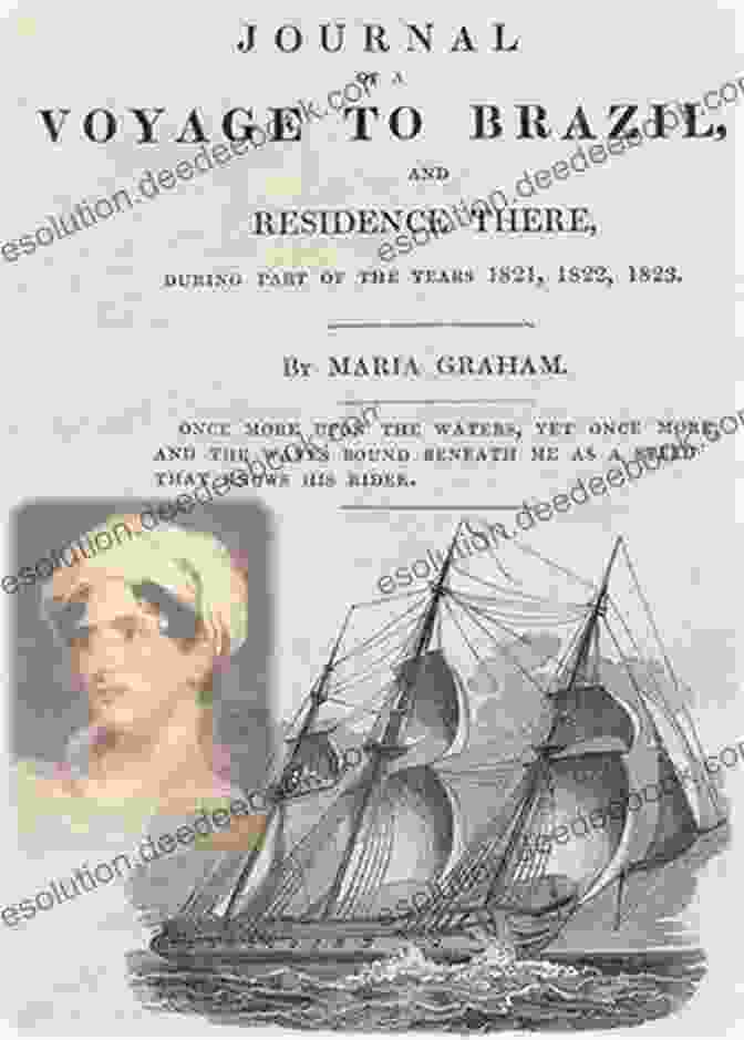 A Bustling Street Scene In Bahia, Brazil, As Depicted In Maria Graham's Journal Maria Graham S Journal Of A Voyage To Brazil (Writing Travel)