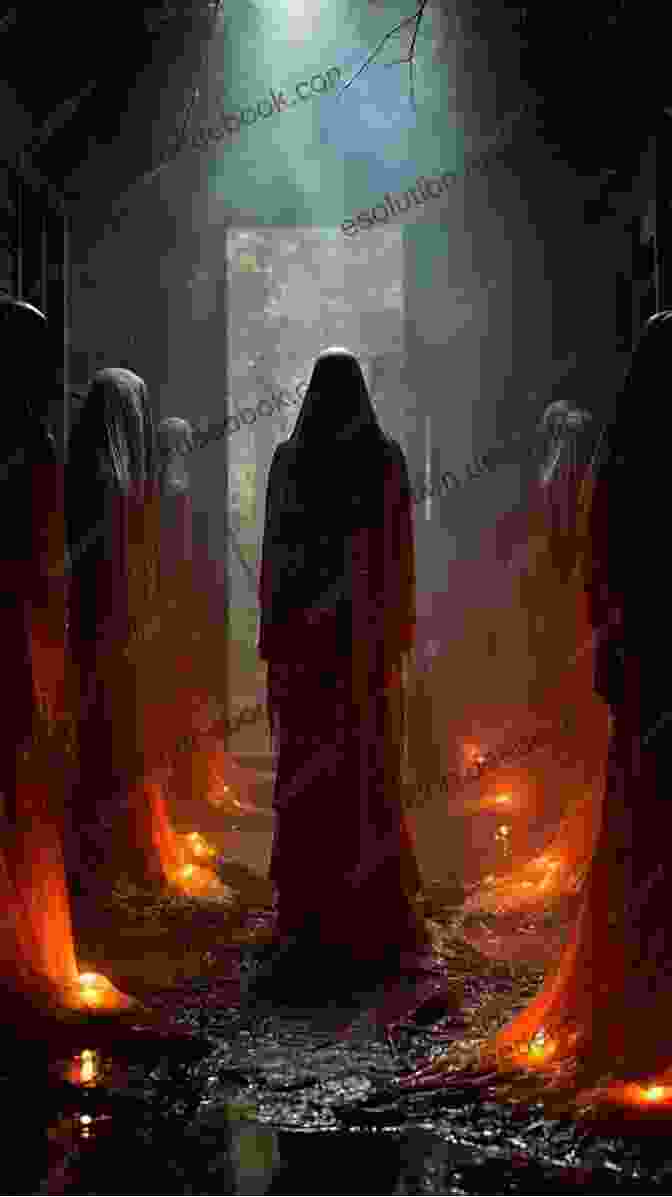 A Ghostly Figure, Shrouded In Mist, Materializes Within The Ruins Of Brathius The Threat Below (Brathius Legacy 1)