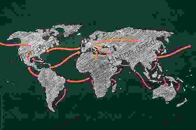 A Map Of The World With Arrows Pointing In Various Directions, Representing The Flow Of Migration And The Dispersal Of Diaspora Communities. Essential Essays Volume 2: Identity And Diaspora (Stuart Hall: Selected Writings)