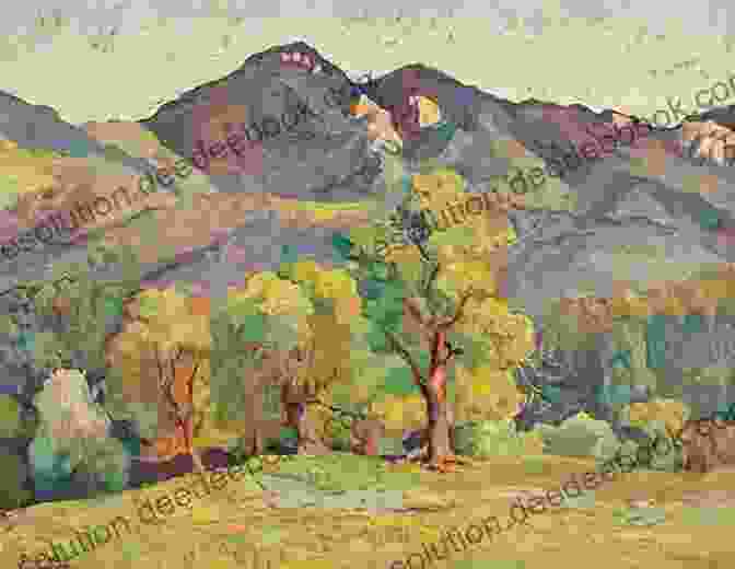 Canvas Painting By Ion Theodorescu Sion Featuring A Mountainous Landscape 77 Color Paintings Of Ion Theodorescu Sion Romanian Post Impressionist Painter (January 2 1882 March 31 1939)