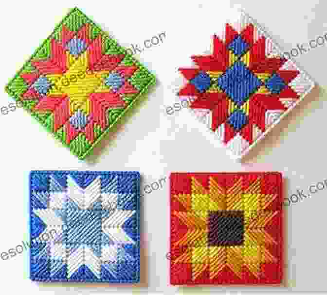 Plastic Canvas Geometric Pattern Design Wonderful World Of Sports 17: 25 Pattern Designs In Plastic Canvas