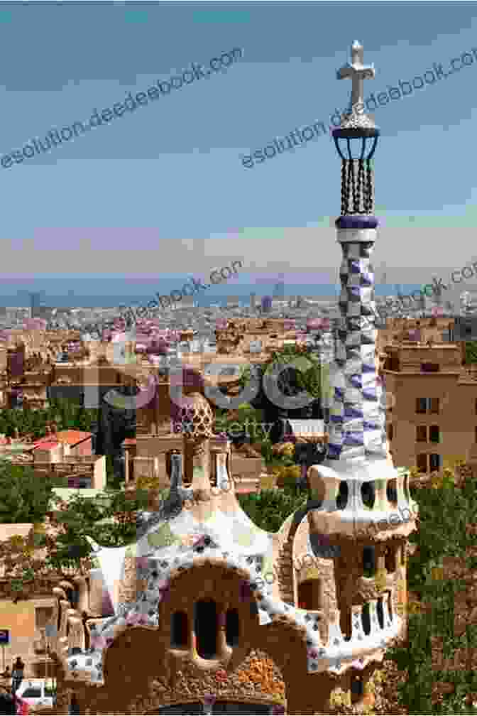 Vintage Postcard Of Park Güell, Barcelona Postcards: A Visual Escape Through Barcelona