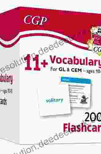 11+ Vocabulary Flashcards Ages 10 11