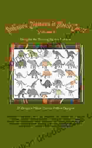 Prehistoric Dinosaurs In Plastic Canvas Volume 1: An Assortment Of 25 Dinosaur Plastic Canvas Pattern Designs